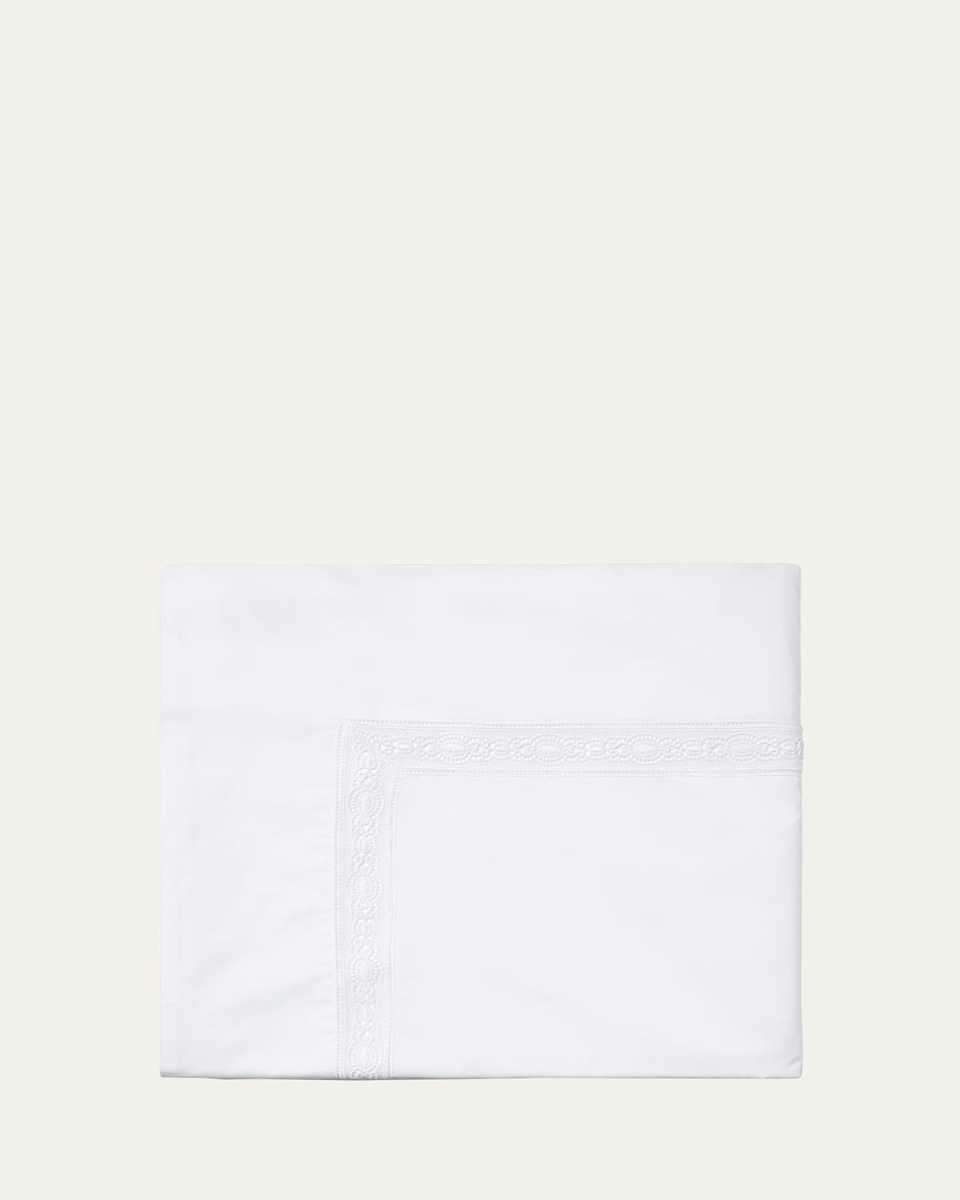 Sferra Giza 45 Lace King Flat Sheet